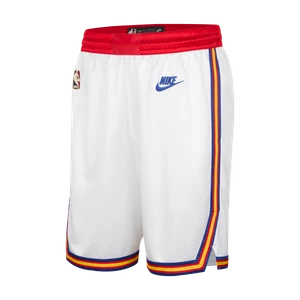 Męskie spodenki Nike Dri-FIT NBA Swingman Golden State Warriors 2024/25 - Biel