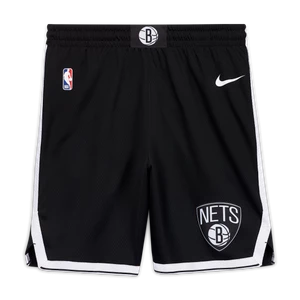 Męskie spodenki Nike NBA Swingman Brooklyn Nets Icon Edition - Czerń