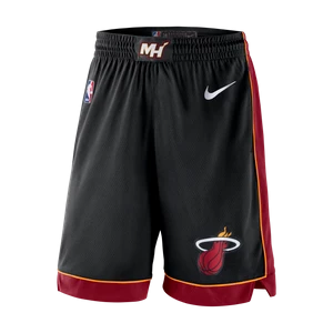 Męskie spodenki Nike NBA Swingman Miami Heat Icon Edition - Czerń