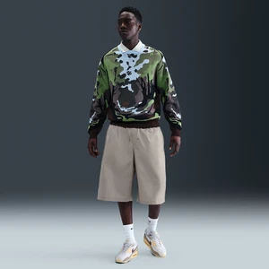 Męskie spodenki o kroju oversize Nike Club - Szary