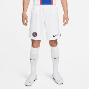 Męskie spodenki piłkarskie Nike Dri-FIT ADV Paris Saint-Germain Match 2023/24 (wersja domowa/wyjazdowa) - Biel