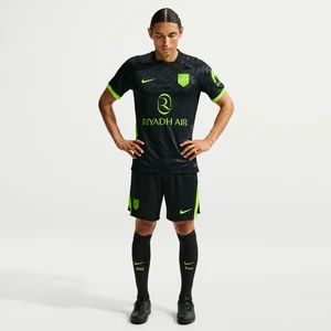 Męskie spodenki piłkarskie Nike Dri-FIT Atlético Madryt Stadium 2026/27 (wersja wyjazdowa) – replika - Czerń