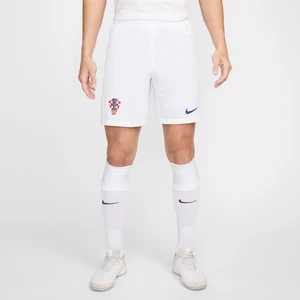 Męskie spodenki piłkarskie Nike Dri-FIT Chorwacja Stadium 2024/25 (wersja domowa/wyjazdowa) (replika) - Biel