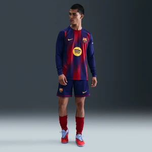 Męskie spodenki piłkarskie Nike Dri-FIT FC Barcelona 2025/26 Stadium (wersja domowa) – replika - Niebieski