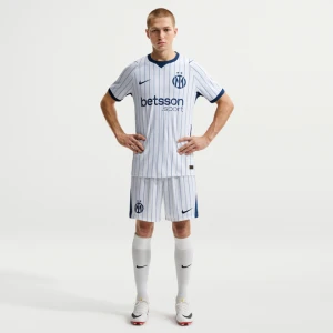 Męskie spodenki piłkarskie Nike Dri-FIT Inter Mediolan Stadium 2026 / 27 (wersja wyjazdowa) – replika - Biel