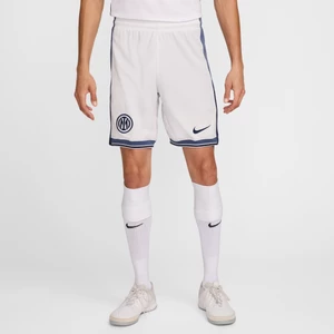 Męskie spodenki piłkarskie Nike Dri-FIT Inter Milan Stadium 2024/25 (wersja wyjazdowa) (replika) - Biel