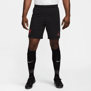 Męskie spodenki piłkarskie Nike Dri-FIT Liverpool F.C. Stadium 2024/25 (wersja trzecia) – replika - Czerń