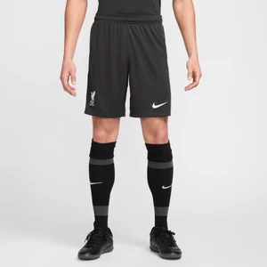 Męskie spodenki piłkarskie Nike Dri-FIT Liverpool F.C. Stadium 2024/25 (wersja wyjazdowa) – replika - Zieleń