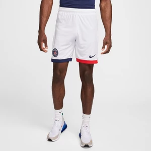 Męskie spodenki piłkarskie Nike Dri-FIT Paris Saint-Germain Stadium 2024/25 (wersja wyjazdowa) – replika - Biel