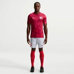 Zdjęcie produktu Męskie spodenki piłkarskie Nike Dri-FIT Polska Stadium 2026 (wersja domowa) – replika - Biel