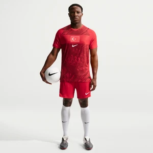 Męskie spodenki piłkarskie Nike Dri-FIT Turcja Stadium (wersja domowa) 2026 – replika - Czerwony