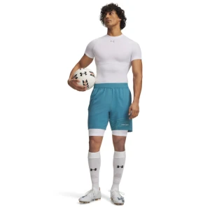 Męskie spodenki piłkarskie Under Armour UA Challenger Elite Short - niebieskie