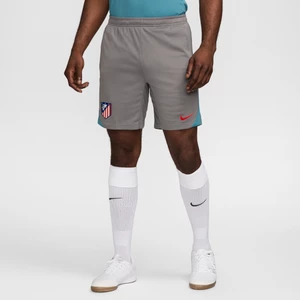 Męskie spodenki piłkarskie z dzianiny Nike Dri-FIT Atlético Madryt Strike - Szary