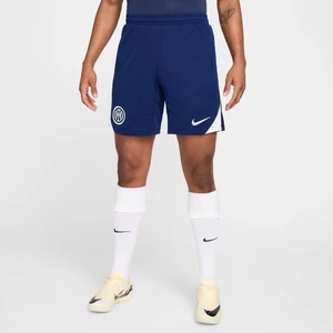 Męskie spodenki piłkarskie z dzianiny Nike Dri-FIT Inter Mediolan Strike - Niebieski