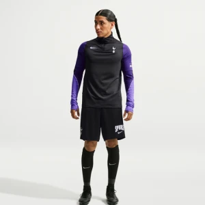 Męskie spodenki piłkarskie z dzianiny Nike Dri-FIT Tottenham Hotspur Strike (wersja trzecia) - Czerń
