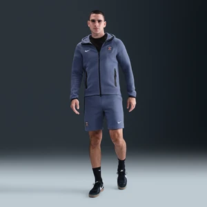 Męskie spodenki piłkarskie z dzianiny Nike Paris Saint-Germain Tech - Niebieski