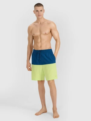 Męskie spodenki plażowe 4F 4FWSS25UBDSM135 - zielone