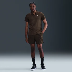 Męskie spodenki tenisowe 15 cm Dri-FIT NikeCourt Slam - Brązowy