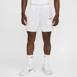 Męskie spodenki tenisowe Dri-FIT NikeCourt Slam - Biel