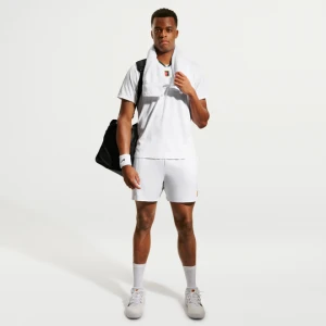 Męskie spodenki tenisowe Dri-FIT NikeCourt Slam - Biel