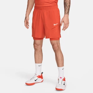 Męskie spodenki tenisowe Dri-FIT NikeCourt Slam - Pomarańczowy