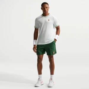 Męskie spodenki tenisowe Dri-FIT NikeCourt Slam - Zieleń