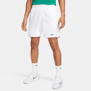 Męskie spodenki tenisowe Dri-FIT NikeCourt Victory 18 cm - Biel