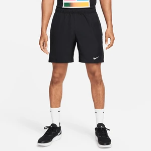 Męskie spodenki tenisowe Dri-FIT NikeCourt Victory 18 cm - Czerń