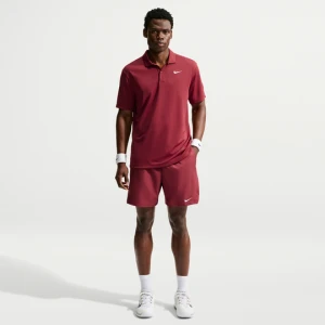 Męskie spodenki tenisowe Dri-FIT NikeCourt Victory 18 cm - Czerwony