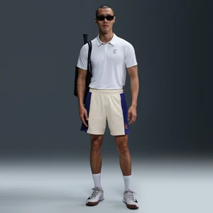 Męskie spodenki tenisowe NikeCourt Heritage - Brązowy