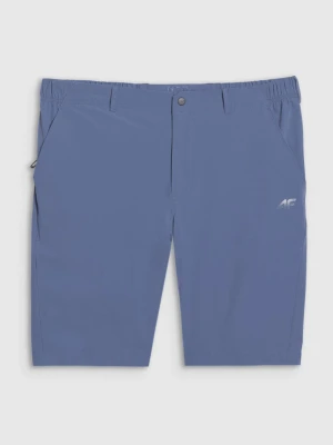 Męskie spodenki trekkingowe 4F 4FWSS25TFSHM0877 - niebieskie
