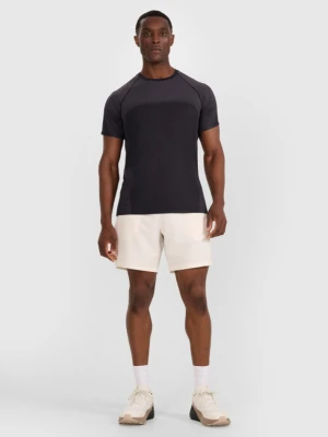 Męskie spodenki treningowe 4F 4FWAW25TFSHM0999 - białe