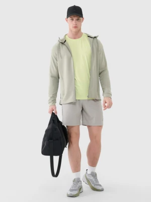 Męskie spodenki treningowe 4F 4FWSS25TFSHM0912 - zielone