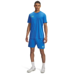 Męskie spodenki treningowe Under Armour UA M\'s Challenger Knit Short - niebieskie