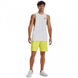 Męskie spodenki treningowe UNDER ARMOUR UA Woven Graphic Shorts - żółte