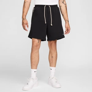 Męskie spodenki z dzianiny do koszykówki Dri-FIT Nike Standard Issue 20 cm - Czerń