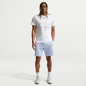 Męskie spodenki z dzianiny Nike Club - Niebieski