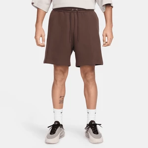 Męskie spodenki z dzianiny Nike Sportswear Tech Fleece Reimagined - Brązowy