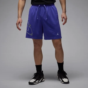 Męskie spodenki z nadrukiem Dri-FIT Jordan Sport - Fiolet