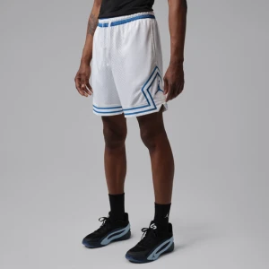Męskie spodenki z siateczki z motywem rombu Dri-FIT Jordan Sport - Biel