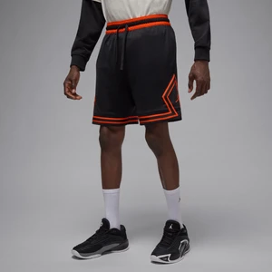 Męskie spodenki z siateczki z motywem rombu Dri-FIT Jordan Sport - Czerń