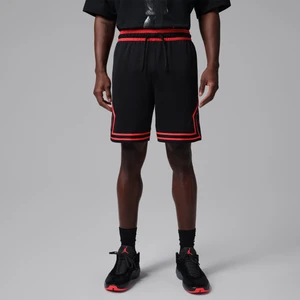 Męskie spodenki z siateczki z motywem rombu Dri-FIT Jordan Sport - Czerń