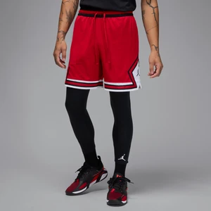 Męskie spodenki z siateczki z motywem rombu Dri-FIT Jordan Sport - Czerwony