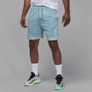 Męskie spodenki z siateczki z motywem rombu Dri-FIT Jordan Sport - Szary