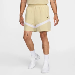 Męskie spodenki z tkaniny do koszykówki Dri-FIT Nike Icon 15 cm - Brązowy