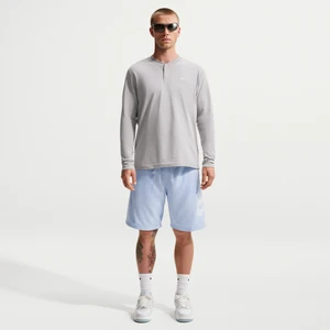 Męskie spodenki z tkaniny Nike Club - Niebieski