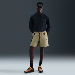 Męskie spodenki z tkaniny Nike Tech - Brązowy