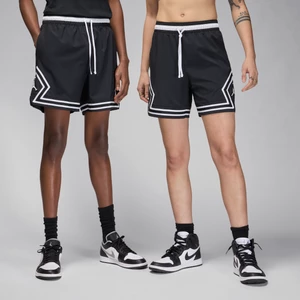 Męskie spodenki z tkaniny z motywem otwartego rombu Dri-FIT Jordan Sport - Czerń