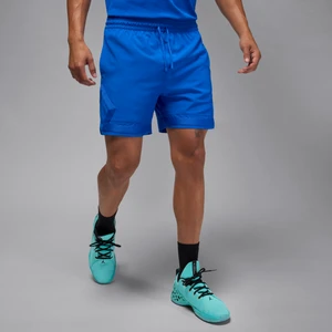 Męskie spodenki z tkaniny z motywem otwartego rombu Dri-FIT Jordan Sport - Niebieski