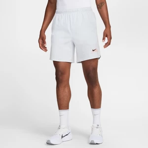 Męskie spodenki z wszytą bielizną 18 cm Nike Challenger - Szary